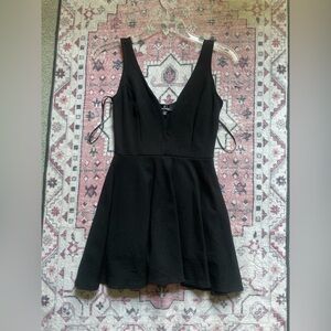 Lulu's Black Mini Dress/Romper